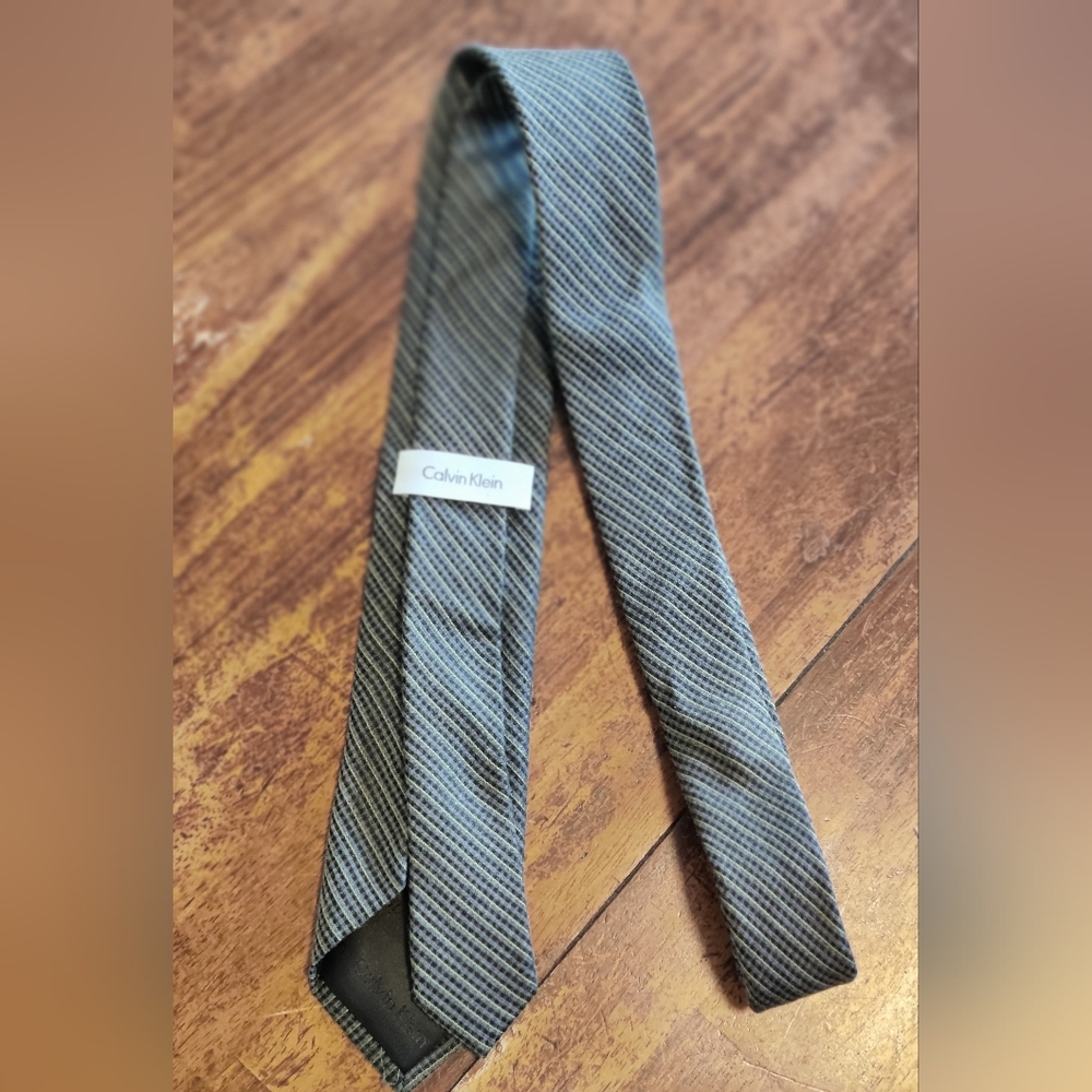 Three Neckties. Various brands as listed